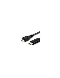 CABLE USB C M A MICRO USB B M 1MT EQUIP 12888407