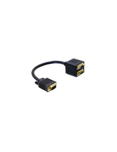 CABLE VGA M A 2 VGA H NANOCABLE NEGRO 10.15.1900