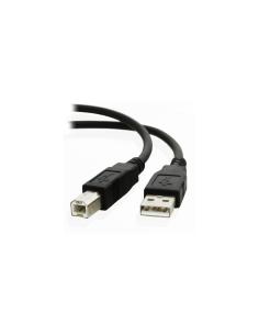 CABLE USB NANO CABLE USB2.0 A/M - USB2.0 B/M 1.0M NEGRO IMPRESORA 10.01.0102-BK