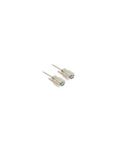 CABLE SERIE DB9 H A SERIE DB9 H 1.8MT NANOCABLE BLANCO 10.14.0602