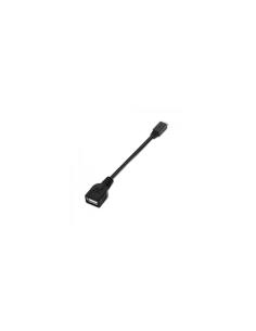 CABLE USB A H A MICRO USB B M 0.15MT AISENS OTG NEGRO A101-0031