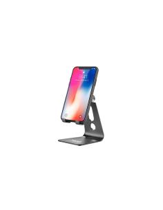 TOOQ SOPORTE DE SOBREMESA PARA TELEFONO/TABLET GRIS