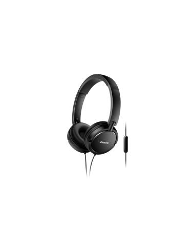 PHILIPS AURICULARES MICROFONO EXTRA BASS SHL5005 NEGRO