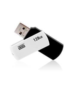 MEMORIA USB2.0 GOODRAM UCO2 128GB BLANCO NEGRO UCO2-1280KWR11