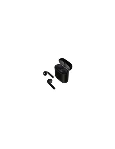 AURICULARES BLUETOOTH MUVIT AIRPODS ESTUCHE DE CARGA 600MAH NEGROS MUHPH0122