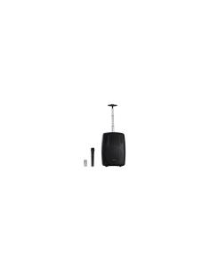 FONESTAR AMPLY-T ALTAVOZ PORTÍTIL 100W BT FM USB MICROSD BASS REFLEX MICRÍ?FONO INALÍMBRICO CARRO TRANSPORTE TROLLEY NEGRO