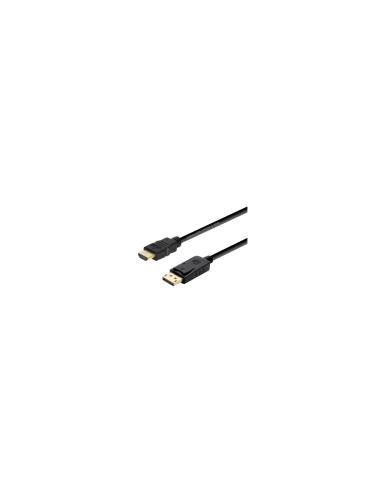 CABLE AISENS DISPLAYPORT MACHO A HDMI MACHO 2M NEGRO A125-0364