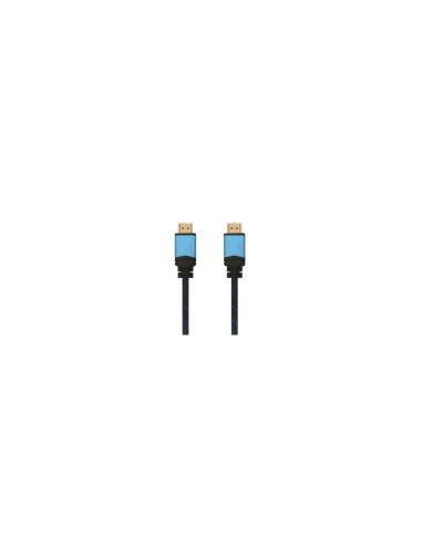 CABLE AISENS HDMI MACHO A HDMI MACHO 5M CERTIFICADO 4K HDR 60HZ PREMIUM NEGRO AZUL A120-0359