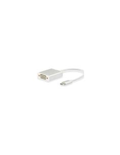 CABLE EQUIP USB-C MACHO A VGA HEMBRA 0.15CM BLANCO 133451