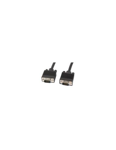 CABLE LANBERG VGA MACHO A VGA MACHO FERRITAS 1.8M NEGRO CA-VGAC-10CC-0018-B