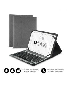 SUBBLIM Funda con Teclado KEYTAB PRO BLUETOOTH 10,1" Grey