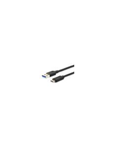 CABLE EQUIP USB-C MACHO A USB 3.0 TIPO A MACHO 0.5M NEGRO 128345