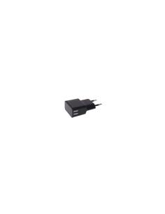 KIT 5 UNIDADES CARGADOR CONCEPTRONIC USB 2.4A 2 PUERTOS 5V NEGRO CTWLL2AB5