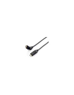 CABLE EQUIP HDMI A HDMI 2.0 HIGH SPEED CON ETHERNET CONECTORES PIVOTANTES 3M 119363