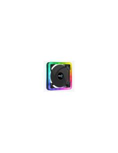 VENTILADOR AEROCOOL 12CM DOBLE ANILLO LED RGB ALMOHADILLAS ANTIVIBRACION EDGE14