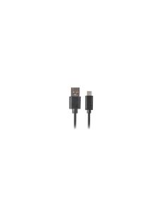 CABLE LANBERG USB-A A USB TIPO C 0.5M NEGRO CA-USBO-10CU-0005-BK