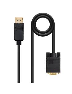 CONVERSOR NANO CABLE DISPLAYPORT/MACHO A VGA/MACHO 2M NEGRO 10.15.4402