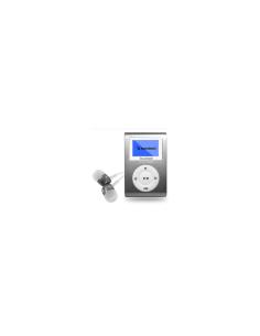 SUNSTECH DEDALO III REPRODUCTOR MP3 PANTALLA 2.79CM FM 20 PRESINTONIAS GRABADORA RADIO VOZ BATERIA CLIP SUJECION GRIS DEDALOIII8