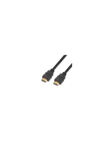 CABLE AISENS HDMI MACHO A HDMI MACHO CERTIFICADO 4K HDR 60HZ PREMIUM ALTA VELOCIDAD CON ETHERNET 1.5M NEGRO A120-0120