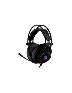 AURICULARES C/MICROFONO COOLBOX DEEPGAMING DEEPLIGHTING LED GAMING NEGRO