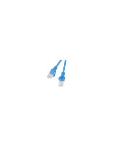 LATIGUILLO DE RED LANBERG RJ45 UTP CAT 6 0.25M AZUL PCU6-10CC-0025-B