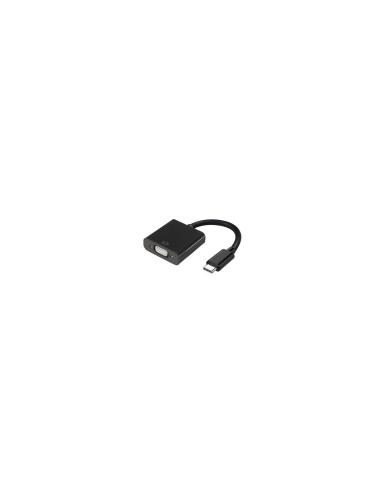 ADAPTADOR AISENS USB TIPO-C MACHO A VGA HEMBRA 15CM NEGRO A109-0347