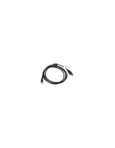 CABLE LANBERG USB-A MACHO A USB-B MACHO FERRITA NEGRO 5M CA-USBA-11CC-0050-BK