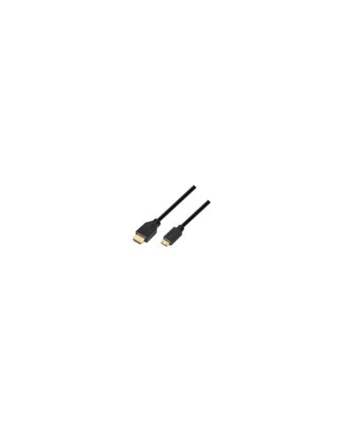 CABLE AISENS HDMI MACHO A MINI HDMI MACHO ALTA VELOCIDAD CON ETHERNET 3M NEGRO A119-0115