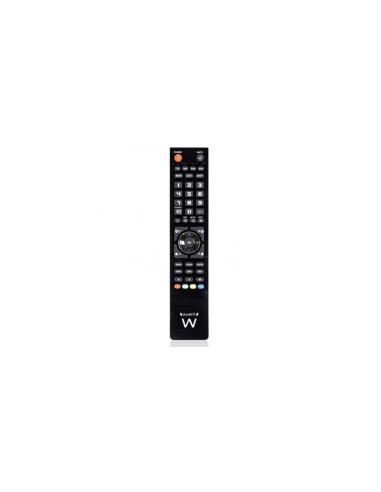 MANDO A DISTANCIA UNIVERSAL EWENT TV 4 EN 1 PROGRAMABLE POR CABLE NEGRO EW1570