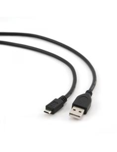 CABLE GEMBIRD USB 2.0 TIPO A MACHO A MICRO USB MACHO 1.8METROS NEGRO CCP-mUSB2-AMBM-6