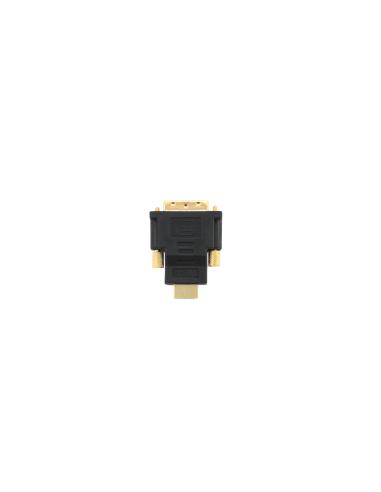 ADAPTADOR CONVERSOR GEMBIRD HDMI MACHO A DVI MACHO NEGRO A-HDMI-DVI-1