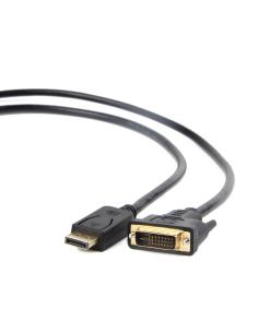 CABLE ADAPTADOR DISPLAYPORT MACHO A DVI MACHO 1.8M NEGRO CC-DPM-DVIM-6