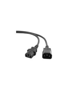 Gembird PC-189 cable de alimentación Negro C14 acoplador