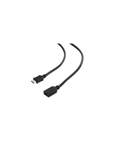 CABLE GEMBIRD HDMI MACHO A HDMI HEMBRA CON ETHERNET 4.5METROS NEGRO CC-HDMI4X-15