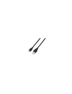 CABLE AISENS USB 2.0 TIPO-A MACHO A MINI USB MACHO 0-5M NEGRO A101-0023