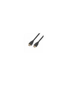 CABLE AISENS HDMI MACHO A HDMI MACHO PREMIUM ALTA VELOCIDAD CON ETHERNET 4K HDR 60HZ ULTRA HD 3D ARC 0.5M NEGRO A120-0118