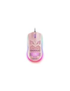 RATON MARS GAMING MMAX ULTRALIGERO USB ROSA MMAXP