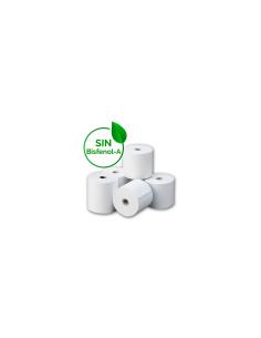 PACK DE 8 ROLLOS DE PAPEL TERMICO APPROX 80X80MM LIBRE DE BISFENOL A CYT8080BPA