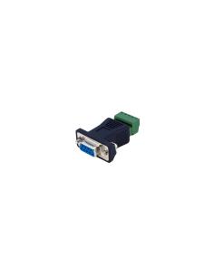 StarTech.com Adaptador RS422 RS485 Serial DB9 -- Terminal Block Adapter Negro