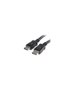 StarTech.com Cable de 1m DisplayPort 1.2 4k con Cierre de Seguridad - 2x Macho DP negro