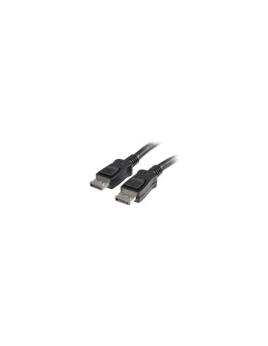 StarTech.com Cable de 1,8m Certificado DisplayPort 1.2 4k con Cierre de Seguridad - 2x Macho DP negro