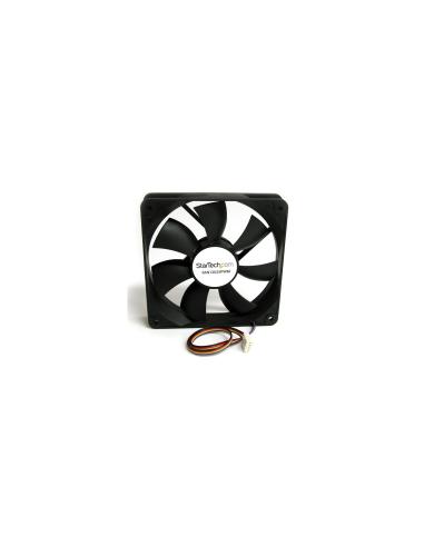 StarTech.com Ventilador de PC 120x25mm con PWM â?? Conector con Modulación por Ancho de Pulso Negro