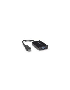 StarTech.com Cable Adaptador Externo Conversor de VÍ­deo y Audio HDMI a VGA - 1920x1200 - Negro