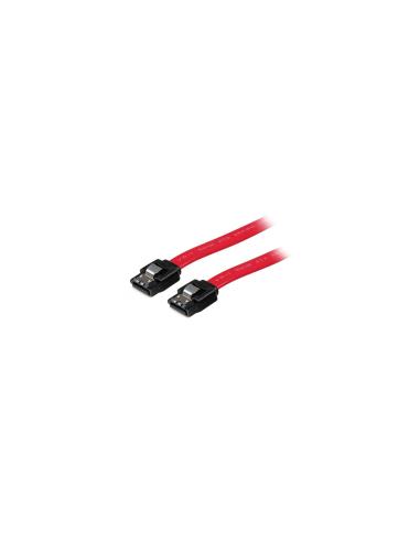 StarTech.com Cable SATA con Cierre de Seguridad de 12 pulgadas - 0.304m Rojo