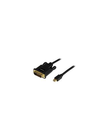 StarTech.com Cable Adaptador de VÍ­deo Mini DisplayPort a DVI-D Macho a Macho - Conversor Pasivo - 1920x1200 - 0.9m Negro