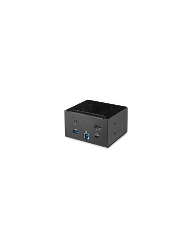 StarTech.com Módulo de Conexión de Portátil para Caja de Conectividad de Mesas de Conferencia - para Grommet Eléctrico - Negro