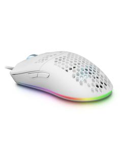 RATON MARS GAMING MMAXW ULTRAPLIEGO USB BLANCO MMAXW