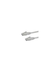 StarTech.com Cable de Red Ethernet Cat6 Snagless de 1m Blanco - Cable Patch RJ45 UTP - N6PATC1MWH