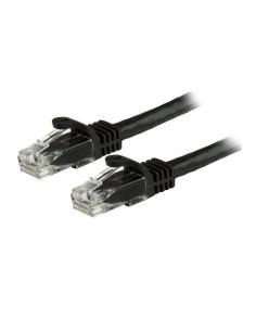 StarTech.com Cable de Red Ethernet Snagless Sin Enganches Cat 6 Gigabit 3m - Negro - N6PATC3MBK