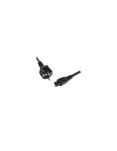 StarTech.com PXTNB3SEU2M Cable de Alimentación Corriente de 2m Schuko CEE7 a IEC320 C5 Acoplador para Laptop